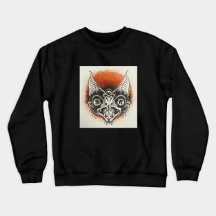 Bat Face Crewneck Sweatshirt